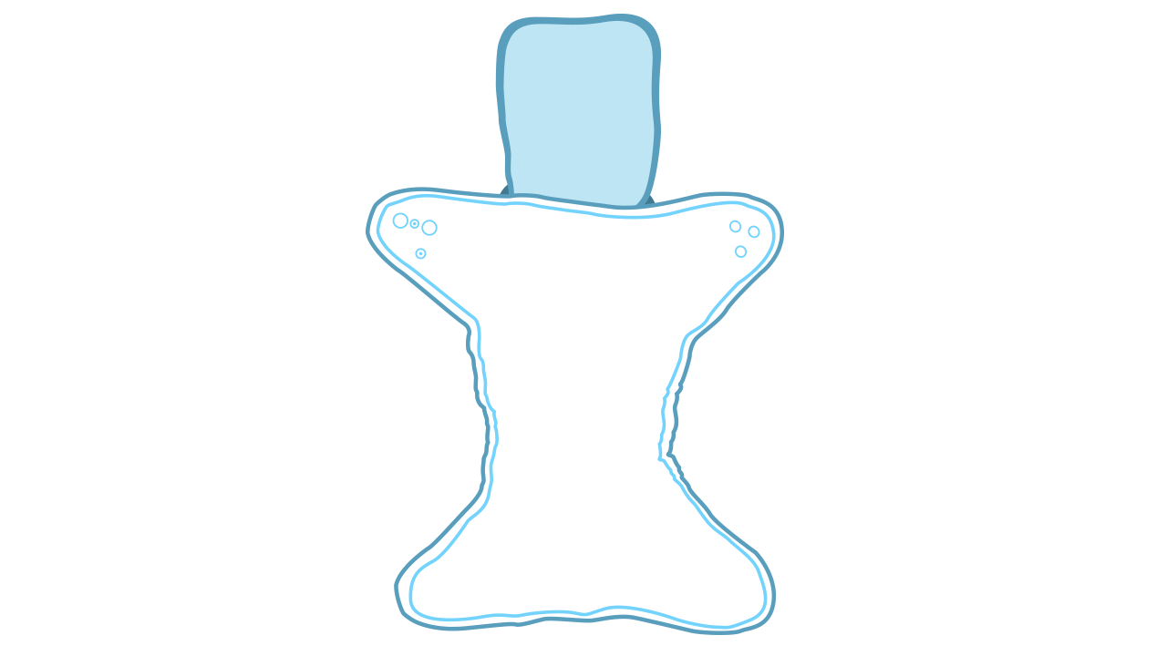 Diagram of a pocket nappy | The Nappy Gurus